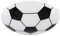 Smart Home Kinder Decken Lampe DIMMBAR Fußball Glas Leuchte Alexa Google im Set inkl. RGB LED Leuchtmittel