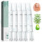 Nail Care Pen, 5 Stück Nail Care Stift, Nagelpflegestift mit Teebaumöl, Aloe Vera & Vitamin E, für gepflegte Fingernägel & Fußnägel