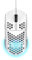 Trust Gaming GXT 928 Helox Gaming Maus, Ultraleichte Kabelgebundene USB Maus 65g, Einstellbare DPI (200-6400), Optischer Sensor, 6 Programmierbare Tasten, RGB-Beleuchtung für Gaming PC MMO - Weiß