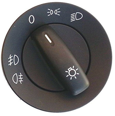 HZ-DESIGN Lichtschalter mit Nebelscheinwerfer- und Schlußleuchtefunktion BD