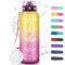 Botella Agua, Botella 1.5 Litros, Botella Agua Deporte con Filtro, Botella Reutilizable con Marca de Tiempo, Botella Agua Gimnasio, a Prueba de Fugas, Cantimplora para Deporte, Correr, Senderismo