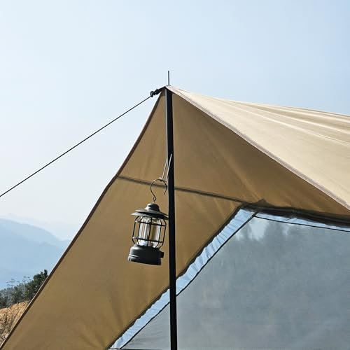 Sonnensegel Stangen 2 x 2M Zeltstange Teleskop inkl Zwischen 50cm bis 200cm Teleskopstange für Zelte Tarps Ultraleichte Tarpstange (Schwarz Eisenzeltstange, 1.9M)