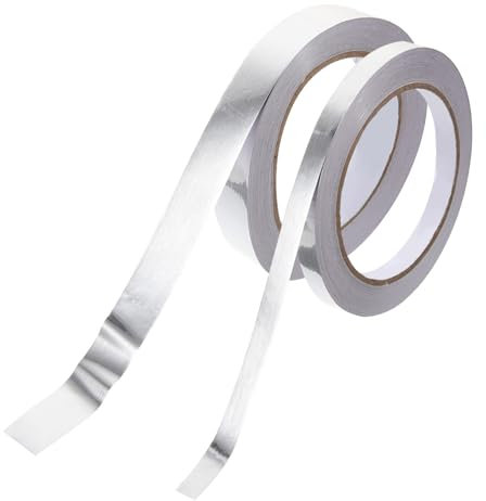 SHINEOFI 1 Satz Nahtaufkleber DIY Metallic Tape Dekoband Teppichband Klebeband Sticker Deko Bastelband Strass Fugenband Für Wand Scrapbooking Basteln Klebeband Kunststoff 2Rollen