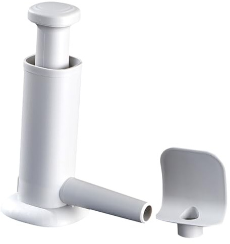 AUTSUPPL Remplisseur de Saucisses Manuel Plastique Poussoir Multifonction pour Viande Outil Maison et Professionnel Facile à Utiliser avec Poignée Ergonomique