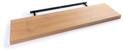 Home4You Wandboard - 100 x 23,5 cm - Wildeichedekor - MDF - PVC
