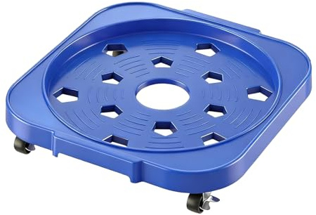 5 Gallon Bucket Transport Cart - Mobile Base Stand with 360° Swivel Casters | Heavy Duty Plant & Flower Pot Transport Cart for Garden or Greenhouse | Plan Cart