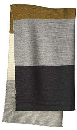 Disana Strick-Decke (gold/grau)