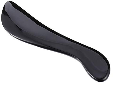 Gua Sha Instrument Horn Scraping Board Großes 12cm Massagewerkzeug Ultra-glatte Komfortable Therapie