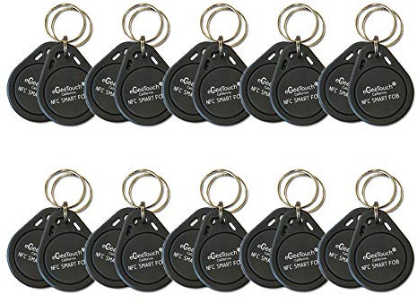 eGeeTouch NFC Keys/Fobs pour toutes les serrures intelligentes (Fobs 20pcs)