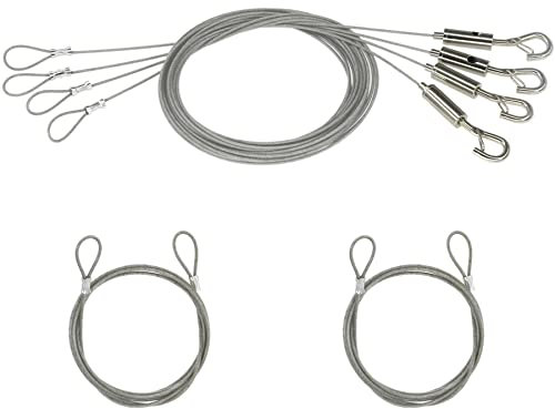 Adjustable Length Picture Hanging Wire with Hook, Picture Hanging Chain