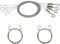 Adjustable Length Picture Hanging Wire with Hook, Picture Hanging Chain