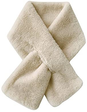 weiches Halstuch Mode Schal Loop Damen Schultertuch leicht tuch Temperament Schals Mode scarf Winddichte Gamaschenmaske Tücher Baumwolle Schal Warm Halstücher Wärme Elegante Schals (Beige, One size)