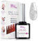 One Step Gellack Nagellack UV/LED One Step 12 ml - Schneeweiß Glitzer - Gellack Glitzer - In Wenigen Sekunden Mit oder Ohne Basis und Top Coat