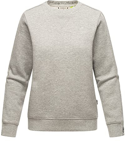 MARIKOO Damen Sweatshirt Pullover Longsleeve aus recyceltem Material Umikoo XS-XXL