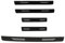 Für Toyota GR Sport Für Gazoo Für Racing Für Yaris 86 Für Corolla Für Hilux Für Supra C-HR Auto Stamm Stoßstange Schutz Aufkleber (Color : 5pcs)