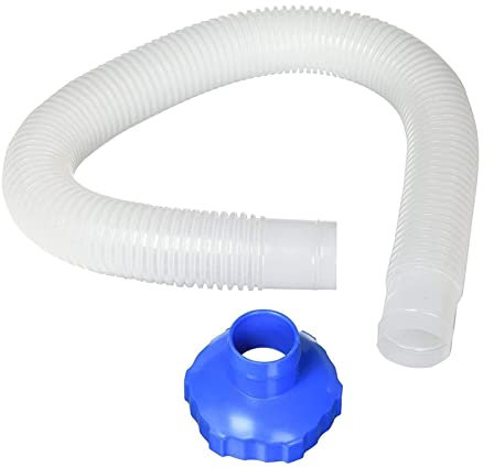 80cm Tuyau Et Adaptateur pour Écumoire De Piscine Hors Sol, ABS Kit De Remplacement pour Piscine Extérieure, Tuyau Skimmer, Tuyau De Remplacement pour Écumoire De Pièce De Rechange, À Utiliser