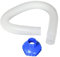 80cm Tuyau Et Adaptateur pour Écumoire De Piscine Hors Sol, ABS Kit De Remplacement pour Piscine Extérieure, Tuyau Skimmer, Tuyau De Remplacement pour Écumoire De Pièce De Rechange, À Utiliser