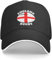 Baseballkappe Hip Hop Sonnenhut England Rugby Ball Flagge Englische Rugby-Fans Geschenkkappe Baseballkappe Trucker Cap Gentleman-Hut Caps Männer Frauen Geburtstagsgeschenk