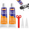 All-Purpose Glue,Nail Free Glue,Alleskleber Adhesive Sealant,All Purpose Adhesive,Nagelfreier Kleber, Wasserfest und Kein Bohren（50g*2）