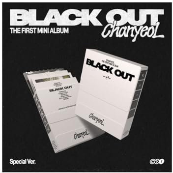 CHANYEOL EXO - 1st Mini Album Black Out [Special Ver.]
