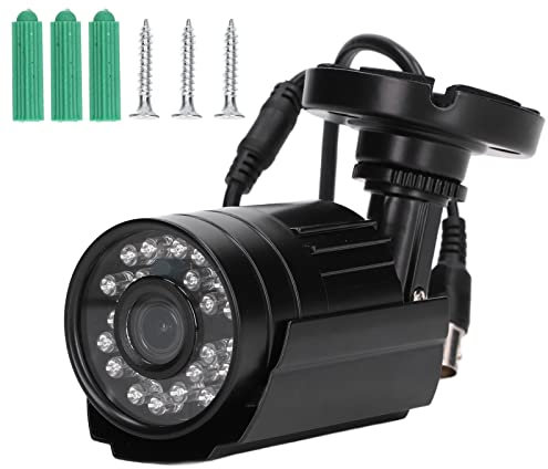 Analoge CCTV-Kamera, IP66 wasserdichte Infrarot-Überwachungskamera, Klares Bild 2 MP für den Innen- und Außenbereich (PAL)
