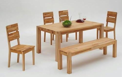 Generisch Esstisch Kernbuche massiv 140x90 cm