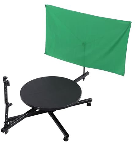 MENDUNER Camera Rig, 360 Video Rotating Platform Kit with Removable Backdrop, Adjustable Magic Arm,Video Rotating Platform for Filmmakers & Videographers