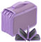 Astuccio con 72 Scomparti Grande Capacità, 4 Strati Astuccio Portapenne Scuola Organizer, Porta Matite Sacchetto Borsa Organizzatore con Cerniera per Studenti Staff Ufficio Artisti (viola)