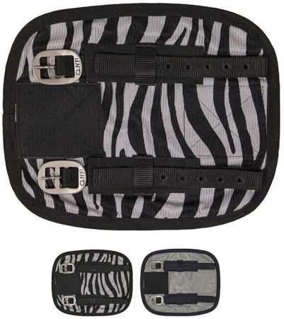 NETPROSHOP Deckenerweiterung Brusterweiterung für Fliegendecke mit Schnallenverschluß, Farbe:Zebra