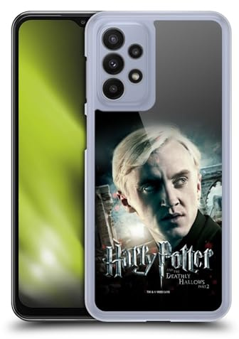 Head Case Designs Offizielle Harry Potter Draco Malfoy Deathly Hallows VIII Harte Rueckseiten Handyhülle Hülle Huelle kompatibel mit Samsung Galaxy A23 / 5G (2022)