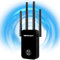 NEWFAST AC1200 Répéteur WiFi RE523, Double Bande Amplificateur WiFi Puissant,5GHz & 2.4GHz WiFi Extender avec WPS,Repetiteur WiFi Extender Compatible avec Toutes Les Box Internet, 4 Antennes