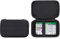 toergy Custodia per navigatori Garmin Tomtom con rivestimento in velluto morbido, antigraffio, resistente all'usura, colore: nero