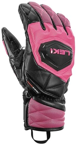LEKI WCR Venom 3D Jr. black-pink 4.0