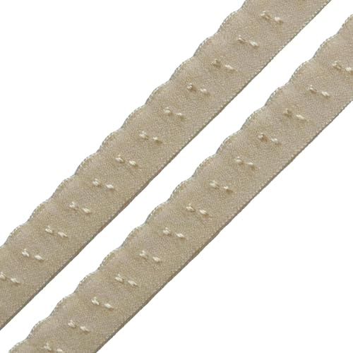 Wäschegummi 10% Elasthan Faltgummi Ziergummi 10mm Dessous-Gummi Falzgummi Bogenkante ab 1m elastisches Einfassband
