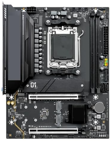Compatible for JGINYUE B850M AURORA-B M-ATX Motherboard for AMD Ryzen 7/8/9000 Series with DDR5 and PCIe 5.0