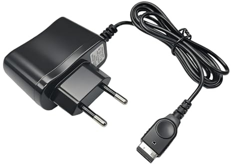 Leloco Ladegerät für Gameboy Advance SP und Nintendo DS, 5,2V 450mA Netzteil, Ersatz Ladekabel kompatibel mit GBA SP und NDS