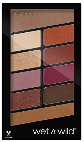 Wet n Wild - Color Icon 10 Pan Palette - Palette Ombretti Occhi Makeup - 10 Colori, Mix di Finish Shimmer e Matte per Look Giorno e Sera - Tenuta Estrema, Facile da Sfumare - Vegan - Rosé in the Air