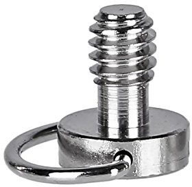 Adapterschraube Klipschraube 1/4 für Schnellwechselplatten, Kugelköpfe, Tripods, Monopods, Teleskope usw.