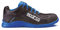 Sparco Chaussures de sécurité légères Practice S1P Nelson Noir/Bleu Taille 38