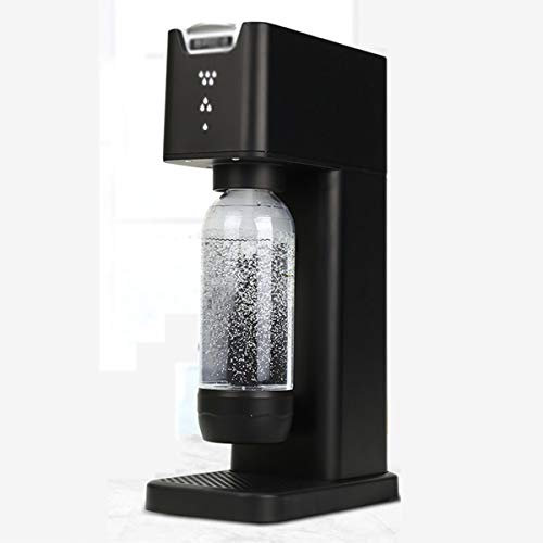 LTLWSH Set de máquina para Soda/Set para Hacer Soda con 2 Botellas, máquina para añadir Gas carbonatado al Agua del Grifo con un Solo botón, dosificación de la cantidad de Gas