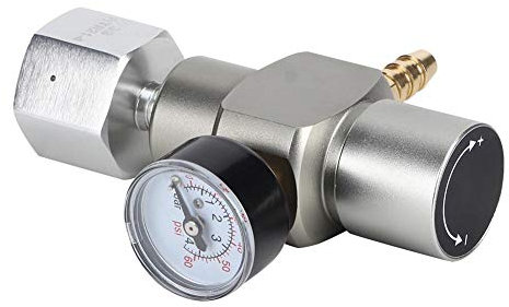 Mini manomètre de régulateur de gaz CO2 2 en 1, adaptateur de raccord de contrôle de pression 3/8in à TR21.4 pour