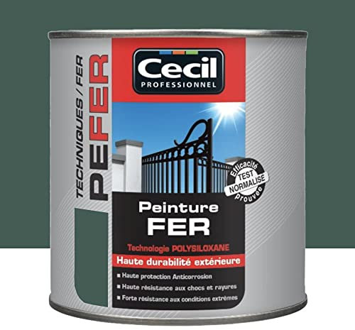 Peinture FerCECIL PE FER Vert Normand - 0,5 L