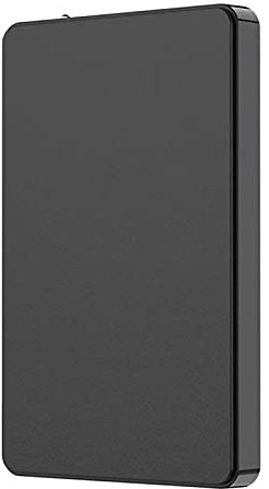Disque dur externe HDD 2 To / 500 Go / 120 Go / 80 Go USB 3.0 pour ordinateur de bureau, PS4, ordinateur portable, Xbox, Smart TV (80 Go, noir)
