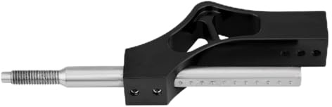 Schaltknauf-Verlängerung für Hondaa - Edelstahl Auto Schaltknauf Extender | Schalthebel Höhenverstellbar (Schwarz)