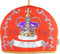 Muldale Large Tea Cosy Cover Insulated - Queen Elizabeth II Crown Design - 100% Cotton Red Union Jack Teapot Cozy with Extra Thick Quilted Wadding - Tea Cosy Covers