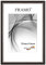 FRAMO Holz Bilderrahmen 75 x 98 cm aus Massivholz | Schwarz Silber | Farbe/Größe wählbar | Rahmen für Poster | Puzzle | Foto collage N°064