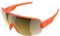 POC AIM - Sonnen- Sportbrille mit extra großen Brillenglas für maximales Sichtfeld für Straßen und Off-Road-Touren, Lead Blue