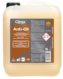 CLINEX Anti-Oil Flüssigkeit, zur Reinigung von öligen Böden und Pflastersteinen, 10l