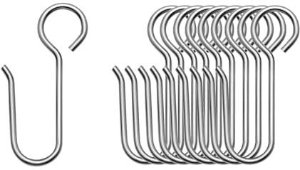 Metall Vorhang Track Haken S Geformt Kleine Vorhang Haken Edelstahl Drape Draht Haken für Decke Vorhang Track Zubehör