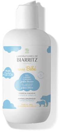 Laboratoires de Biarritz Rückfettendes Waschgel Parfum Douceur Bio 200 ml